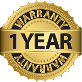 1 Year Warranty